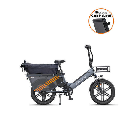 ENGWE LE20 20" Step-Thru Electric Cargo Bike 250W Motor 48V 19.2Ah Battery (Only EU)