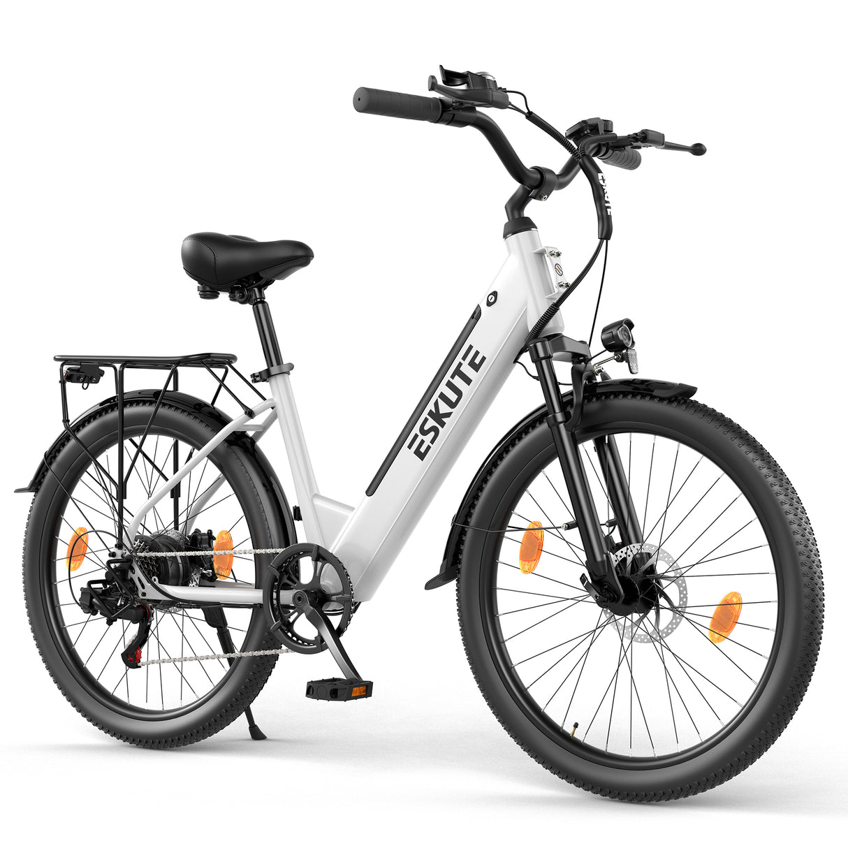 ESKUTE C100 Plus 26" Commuter Electric Bike 250W Motor 36V 13Ah Battery