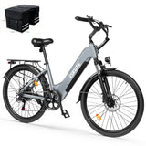 ESKUTE C202 26" Step-Thru E-Bike 250W Motor 48V 17.5Ah Battery