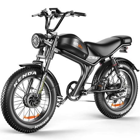 EMOKO C93 20" Fat Tire Electric Off-Road Bike 2000W Dual Motor 48V 23Ah Battery
