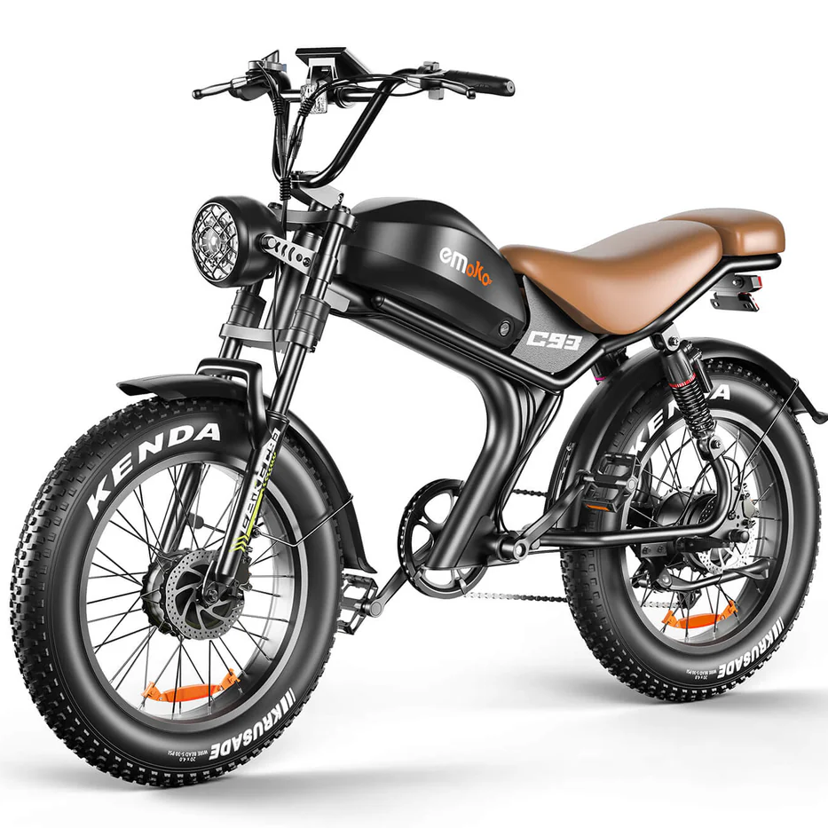 EMOKO C93 20" Fat Tire Electric Off-Road Bike 2000W Dual Motor 48V 23Ah Battery