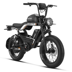 HAPPYRUN G100 Pro Global Comme Morative Electric Bikes All-Terrain Electric Motor Bike 3000w Motor 18Ah + 15Ah Dual Battery
