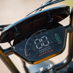 HAPPYRUN G100 Pro Global Comme Morative Electric Bikes All-Terrain Electric Motor Bike 3000w Motor 18Ah + 15Ah Dual Battery