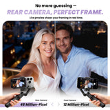 GEMMEE G100 Selfie Monitor with Stand 3000mAh Battery 3.97" Screen for iPhone/Android