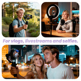 GEMMEE G100 Selfie Monitor with Stand 3000mAh Battery 3.97" Screen for iPhone/Android