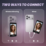 GEMMEE G100 Selfie Monitor with Stand 3000mAh Battery 3.97" Screen for iPhone/Android