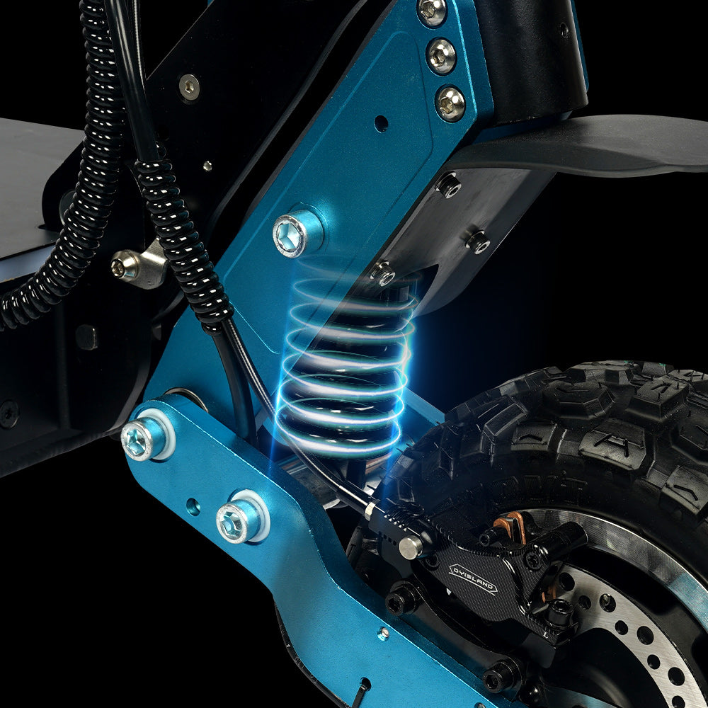 GleeRide H5 11" Off-Road Electric Scooter 3000W*2 Dual Motor 60V 30Ah LG Battery