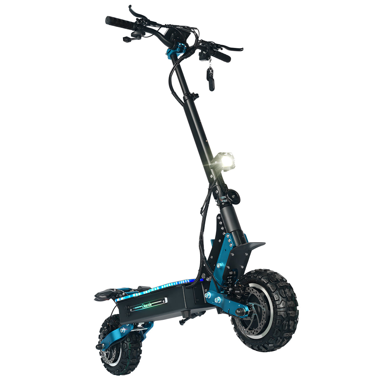 GleeRide H5 11" Off-Road Electric Scooter 3000W*2 Dual Motor 60V 30Ah LG Battery