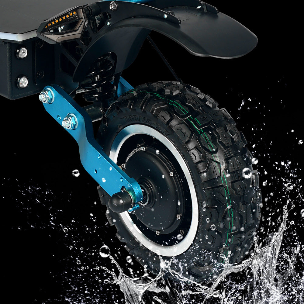 GleeRide H7 11" Off-Road Electric Scooter 3000W*2 Dual Motor 60V 30Ah LG Battery