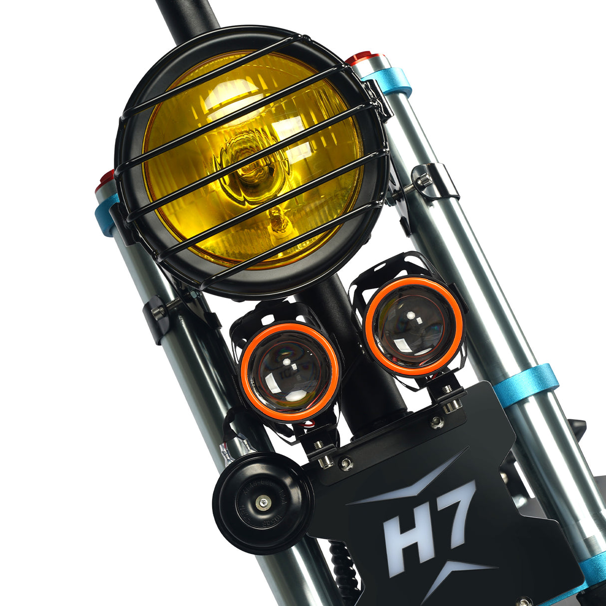 GleeRide H7 11" Off-Road Electric Scooter 3000W*2 Dual Motor 60V 30Ah LG Battery
