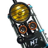 GleeRide H7 11" Off-Road Electric Scooter 3000W*2 Dual Motor 60V 30Ah LG Battery
