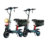 GLEERIDE H7 11" Off-Road Electric Scooter 3000W*2 Dual Motor 60V 30Ah LG Battery