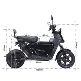 BEZIOR XIAONIU A  12" Off-Road Electric Bike 1500W Motor 48V 20Ah Battery