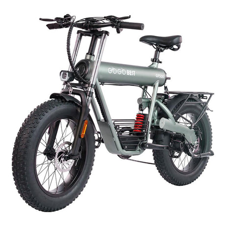 GOGOBEST GF500 20*4'' Fat Tire Electric Bicycle 750W Motor 48V 20Ah Battery