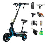 GLEERIDE H5 11" Off-Road Electric Scooter 3000W*2 Dual Motor 60V 30Ah LG Battery