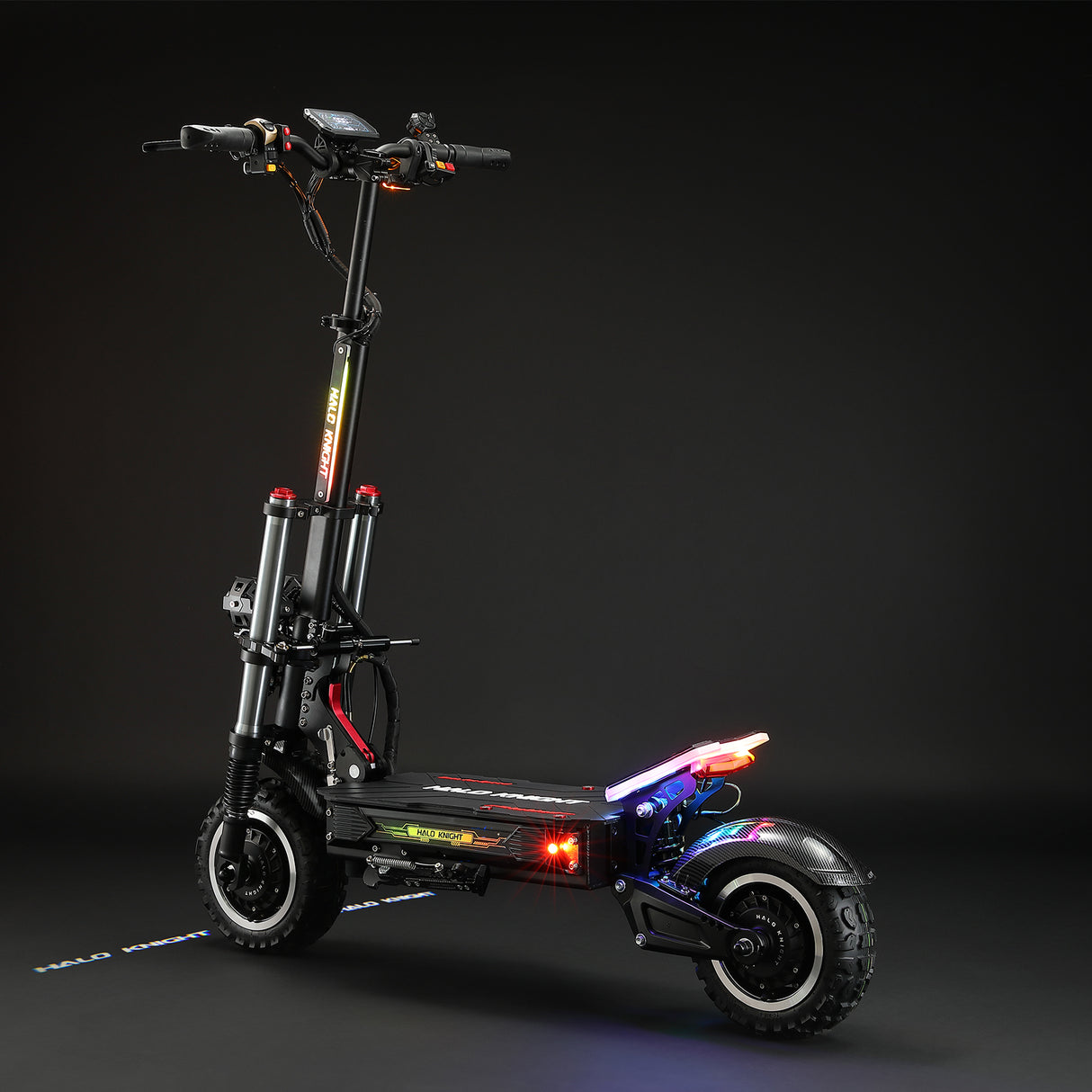 HALO KNIGHT T107 Pro 11" Foldable Electric Scooter 3000 W*2 Dual Motor 60V 38.4 Ah Battery