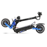 HALO KNIGHT T108 Pro 11" Off-Road Foldable Electric Scooter 2*3000W Motor 60V 38.4Ah Battery