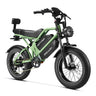 HAPPYRUN G70 20" Electric Cargo Bike 2000W Peak Motor 48V 20Ah+18Ah Dual Batteries