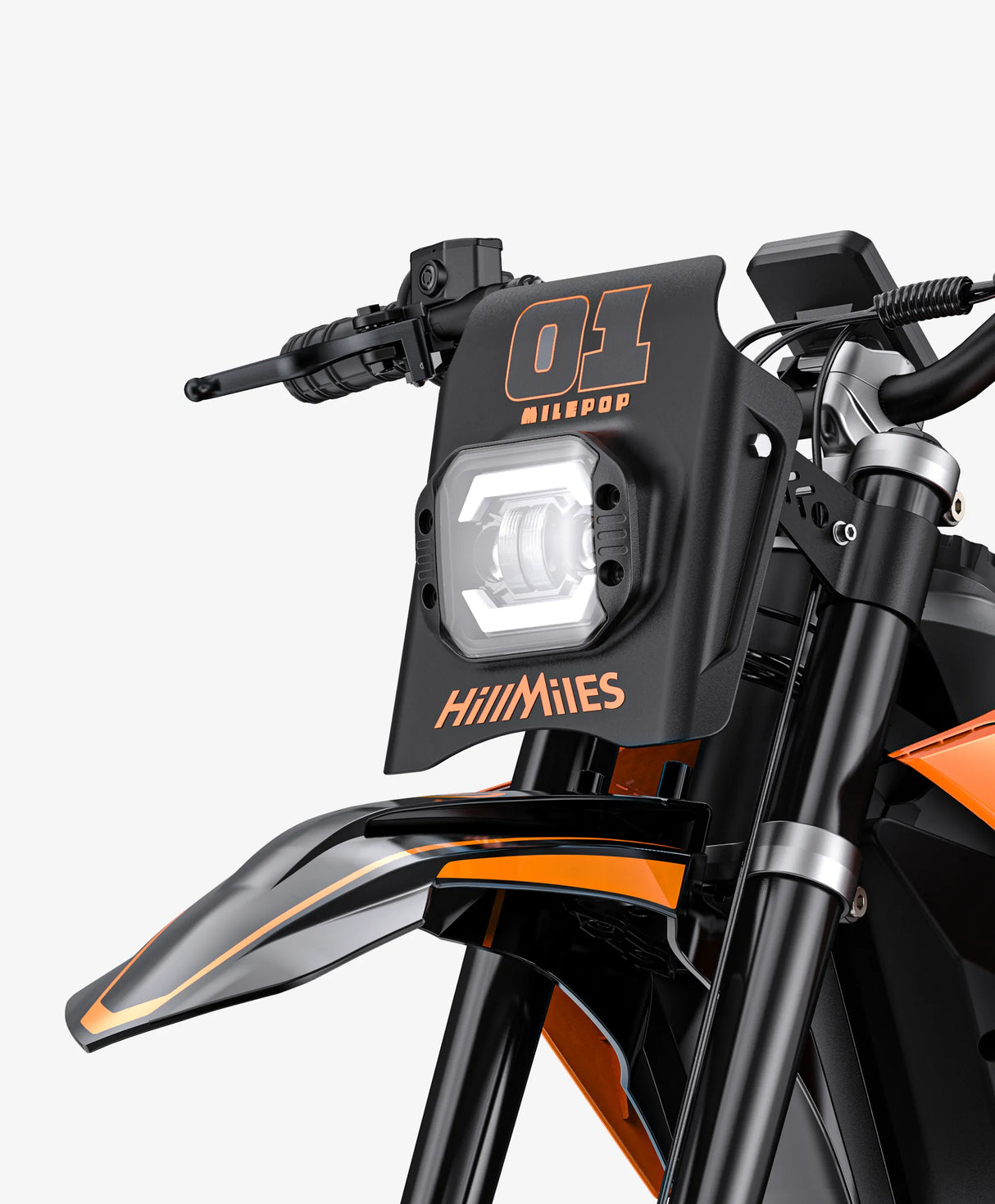 HILLMILES Mile Pop 1 14" Off-Road E-Bike 3000W Peak Motor 48V 25Ah Battery