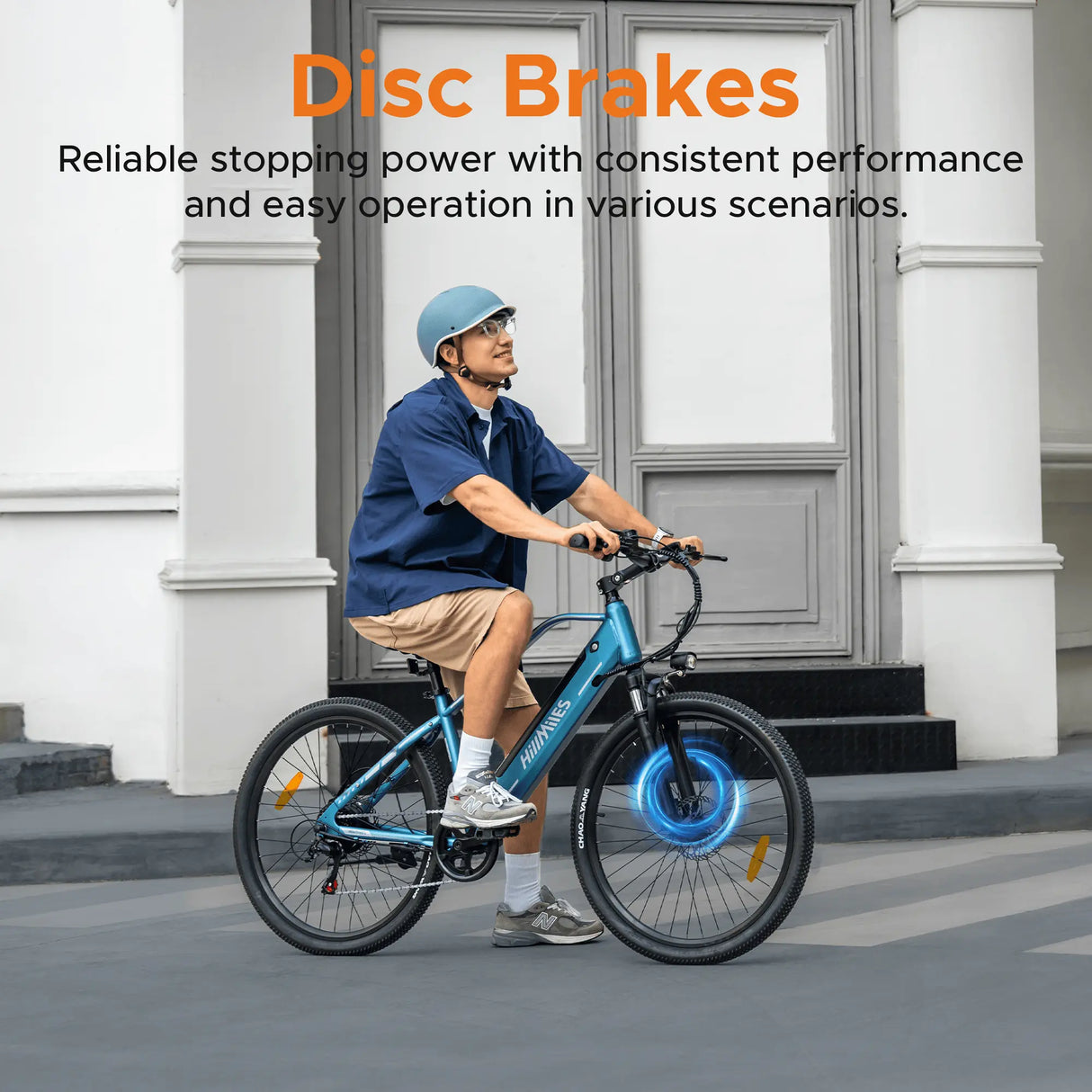 HILLMILES MileTrail 1 26" All-Terrain Electric Bike 250W Motor 36V 13Ah Battery
