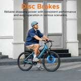 HILLMILES MileTrail 1 26" All-Terrain Electric Bike 250W Motor 36V 13Ah Battery