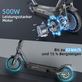 HONEYWHALE M2 Pro Folding Electric Scooter with App Control Bluetooth 500W Peak Motor 36V 7.8Ah Battery
