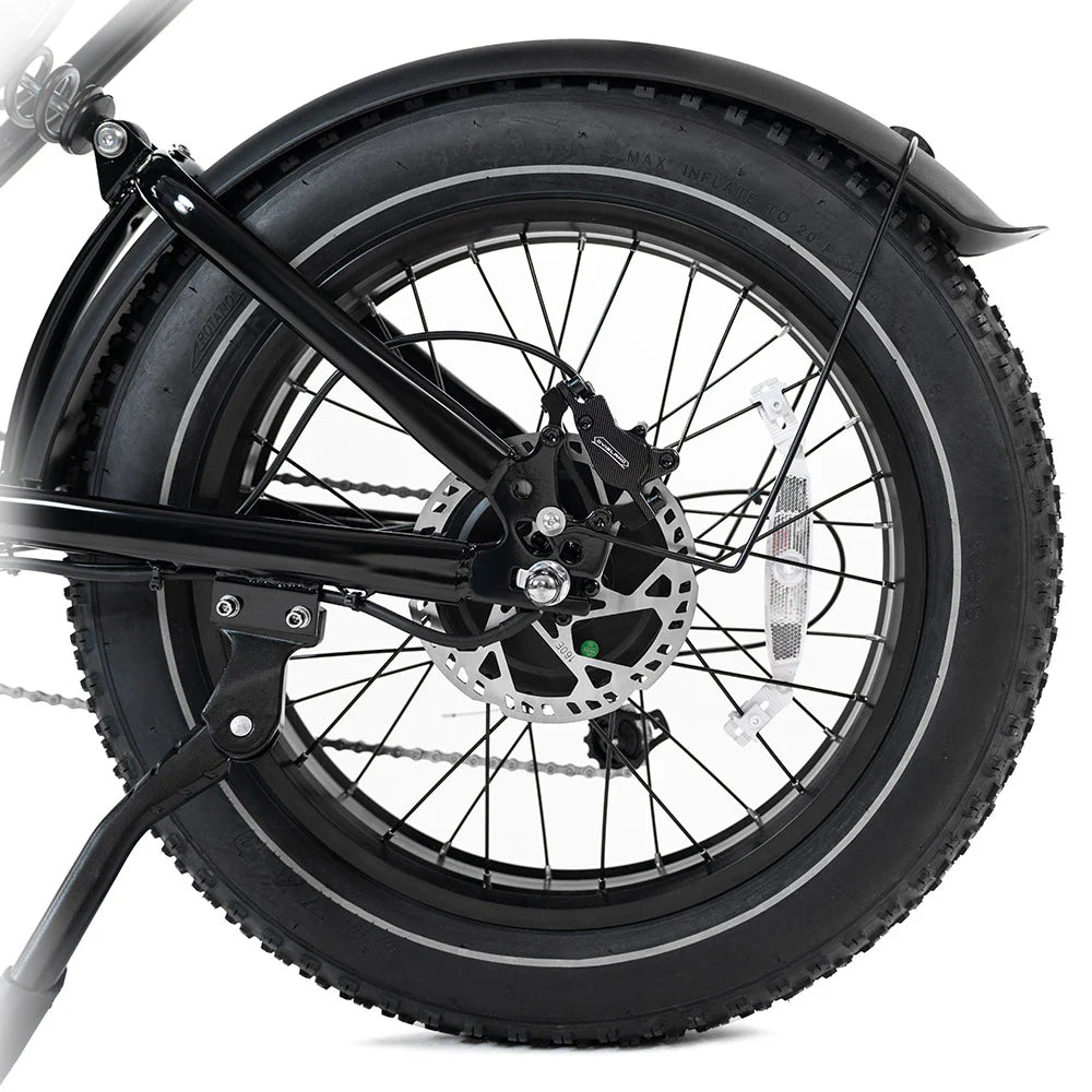 HAPPYRUN G70 20" Electric Cargo Bike with Long Range 2000W Motor Dual 20Ah+18Ah Batteries