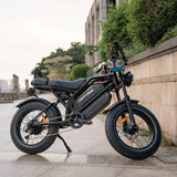 HAPPYRUN G70 20" Electric Cargo Bike with Long Range 2000W Motor Dual 20Ah+18Ah Batteries