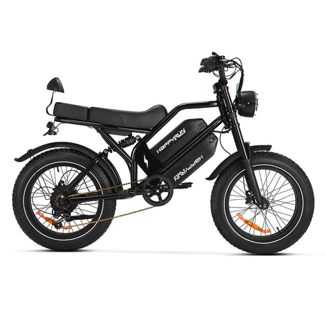 HAPPYRUN G70 20" Electric Cargo Bike with Long Range 2000W Motor Dual 20Ah+18Ah Batteries