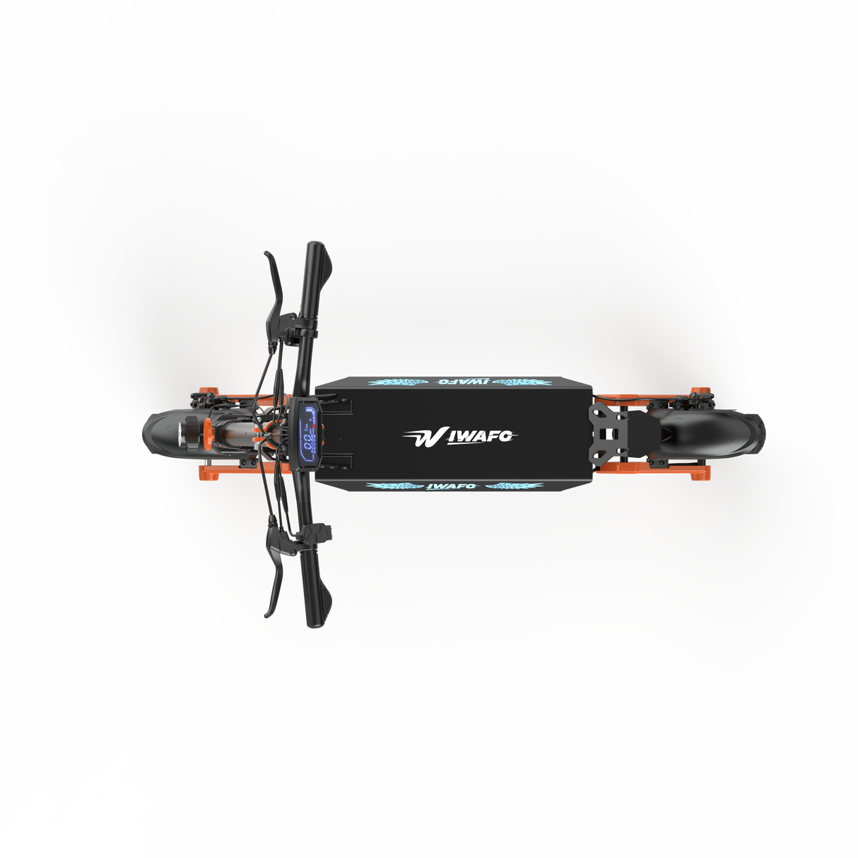 IWAFO IS2 10" Seated E-Scooter 800W Motor 48V 15Ah Battery