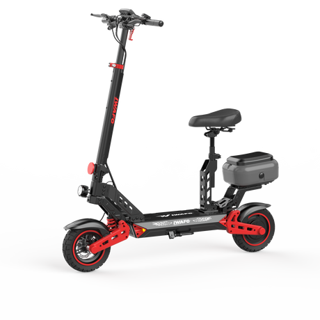 IWAFO IS2 10" Seated E-Scooter 800W Motor 48V 15Ah Battery