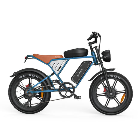 JANSNO X70Pro 20" Fat Tires Electric Bikes 2*750W Dual Motor 48V 17Ah+20Ah Dual Battery