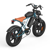 JANSNO X70Pro 20" Fat Tires Electric Bikes 2*750W Dual Motor 48V 17Ah+20Ah Dual Battery