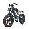 JANSNO X70Pro 20" Fat Tires Electric Bikes 2*750W Dual Motor 48V 17Ah+20Ah Dual Battery