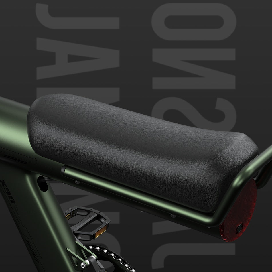 JANSNO X90 16" Off Road Electric Bike 750W Motor 48V 14Ah Battery