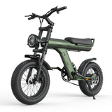 JANSNO X90 16" Off Road Electric Bike 750W Motor 48V 14Ah Battery
