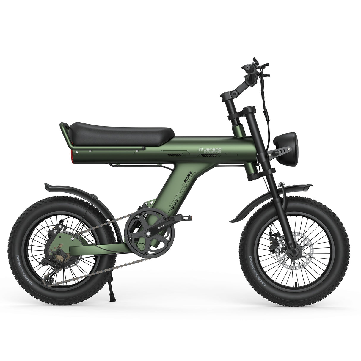 JANSNO X90 16" Off Road Electric Bike 750W Motor 48V 14Ah Battery