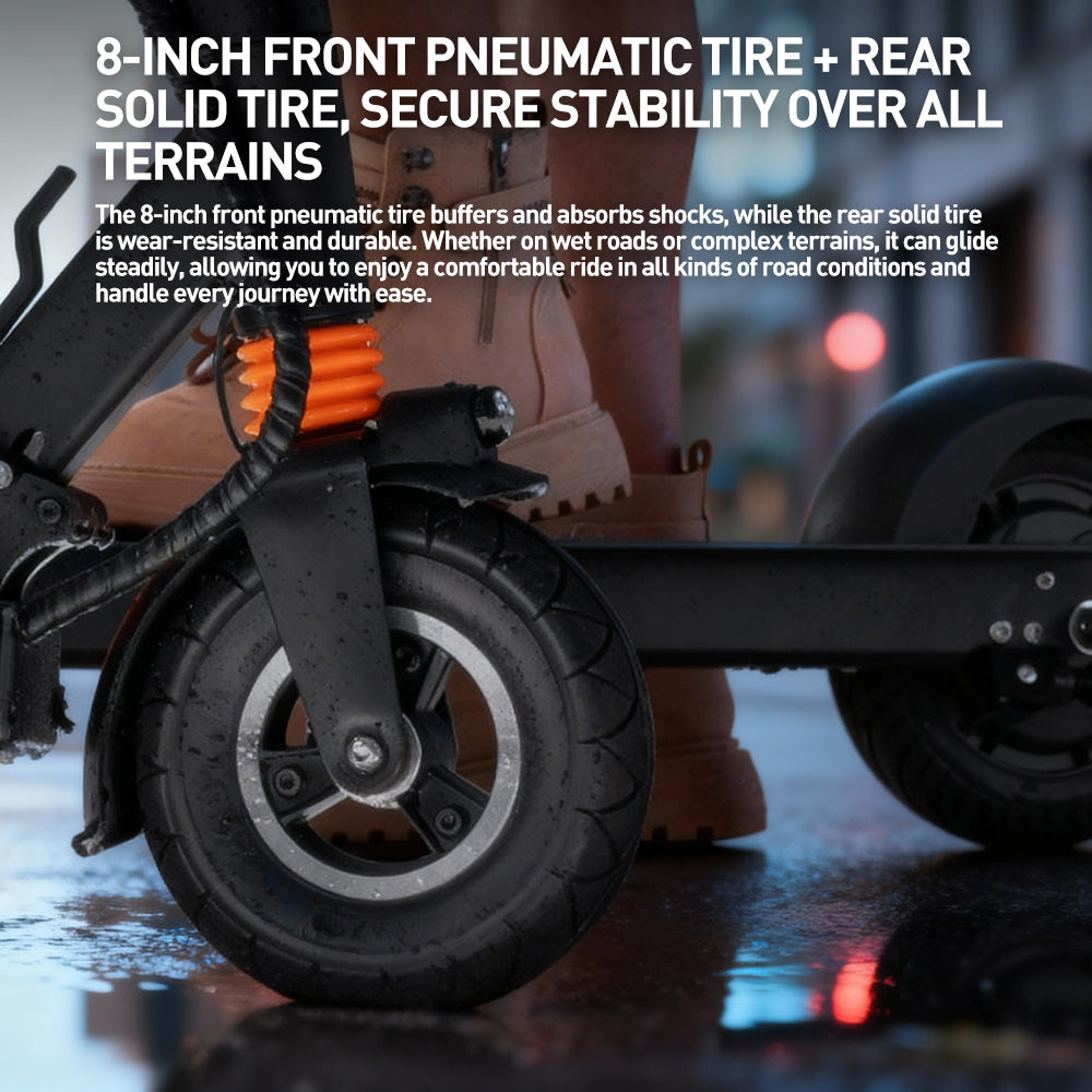 JOYOR F5 8" Commuter Electric Scooter 500W Motor 48V 10.4Ah Battery