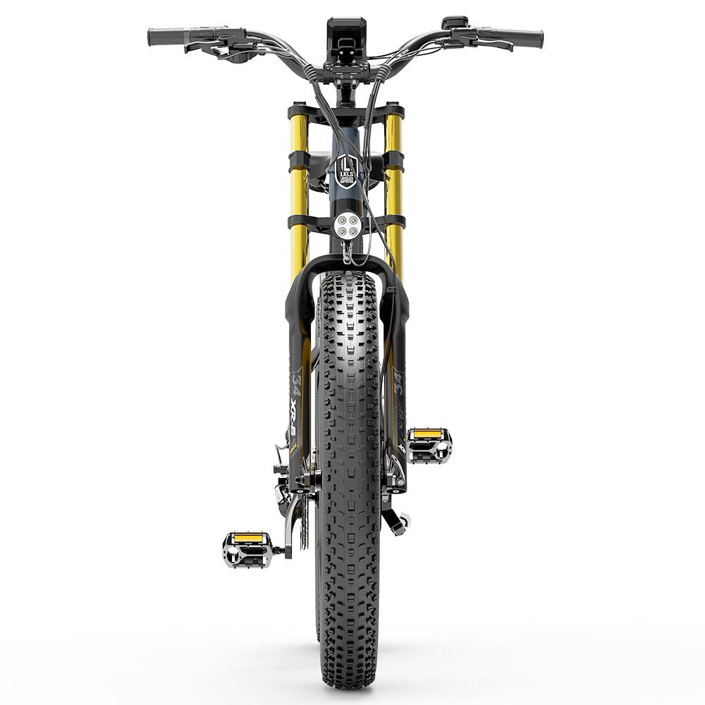 LANKELEISI RV700 gros pneu vélo électrique 16Ah 48V 1000W batterie 26 pouces