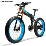 LANKELEISI XT750 PLUS 26" Mountain E-Bike 1000W Motor 48V 17.5Ah Battery