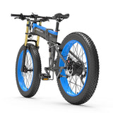 LANKELEISI XT750 PLUS 26" Mountain E-Bike 1000W Motor 48V 17.5Ah Battery