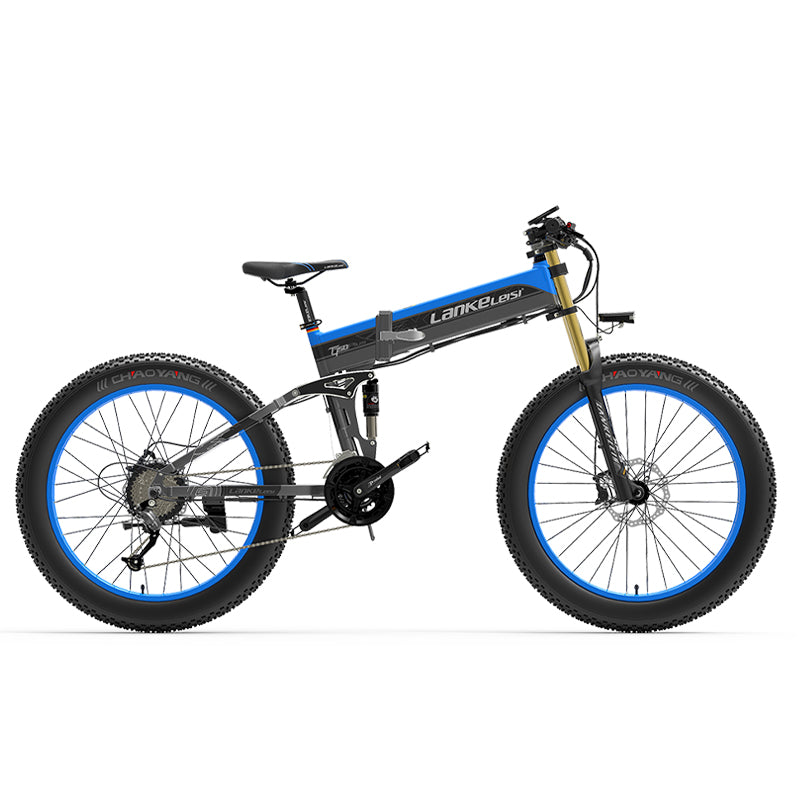 LANKELEISI XT750 PLUS 26" Mountain E-Bike 1000W Motor 48V 17.5Ah Battery