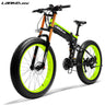 LANKELEISI XT750 PLUS 26" Mountain E-Bike 1000W Motor 48V 17.5Ah Battery