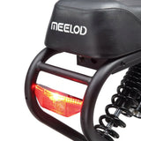 MEELOD DK300 MAX 20" Retro Moped Style Electric Bike 750W(1200W Peak) Dual Motors 48V 20Ah Dual Batteries