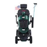 METRO MOBILITY MAX PLUS 9" 4 Wheel Electric Mobility Scooter  300W Motor 24V 20Ah*2  Battery