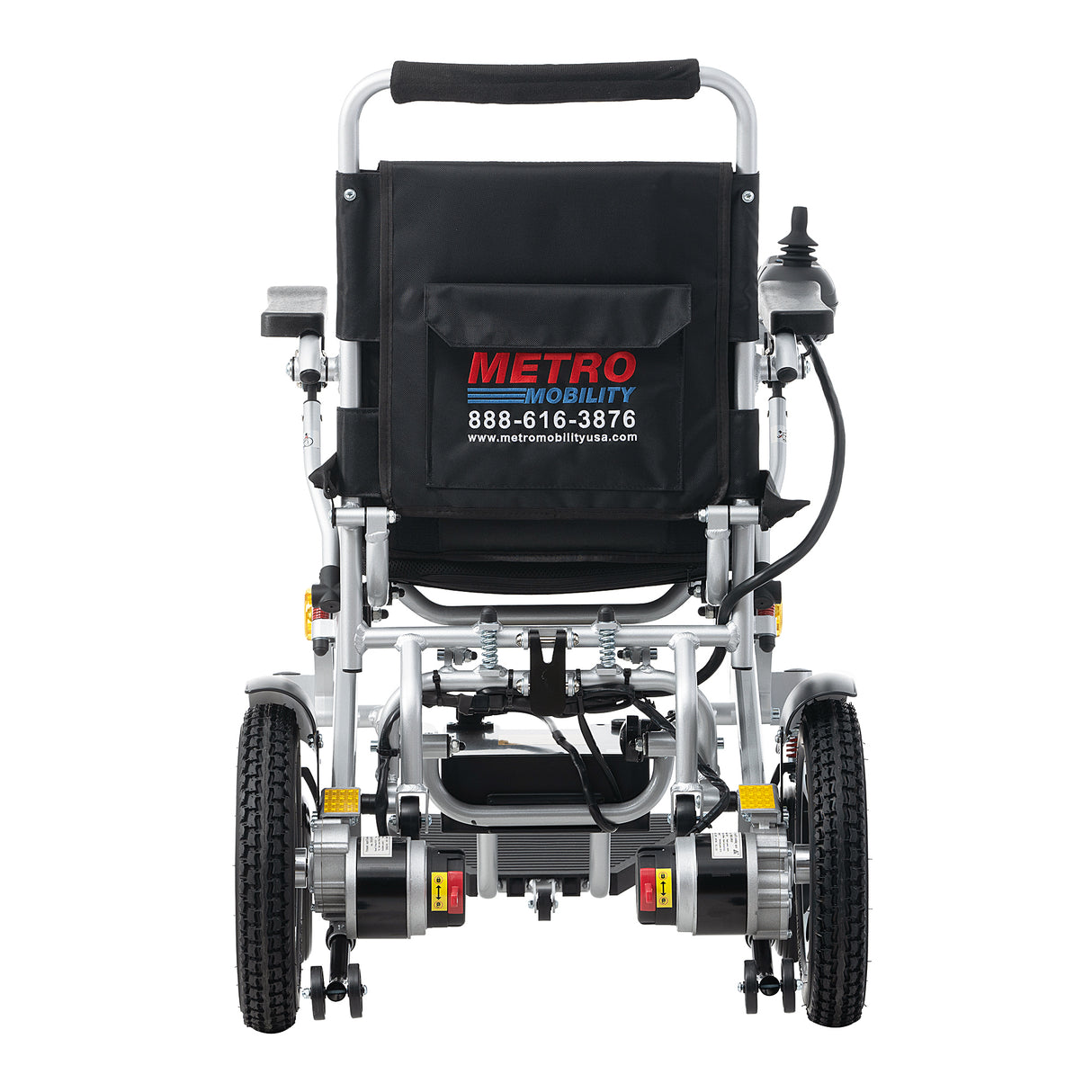 METRO MOBILITY ITRAVEL PLUS 8" 4 Wheel Mobility Electric Wheelchairs 360W  Motor 24V 20Ah Battery