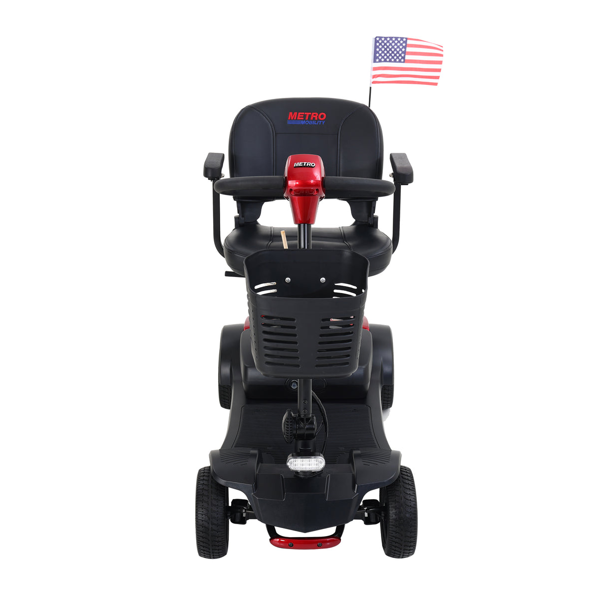 METRO MOBILITY MAX SPORT 9" 4 Wheel Electric Mobility Scooter  300W Motor 24V 12Ah*2 Battery