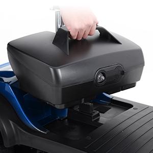 METRO MOBILITY PATRIOT 9" 4 Wheel Electric Mobility Scooter  300W Motor 24V 12Ah*2 Battery