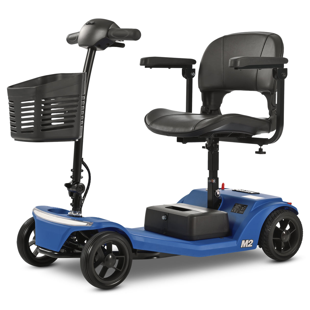 METRO MOBILITY M2 7.1" 4 Wheel Mobility Scooter 250W Motor 24V 22.5Ah lithium Battery
