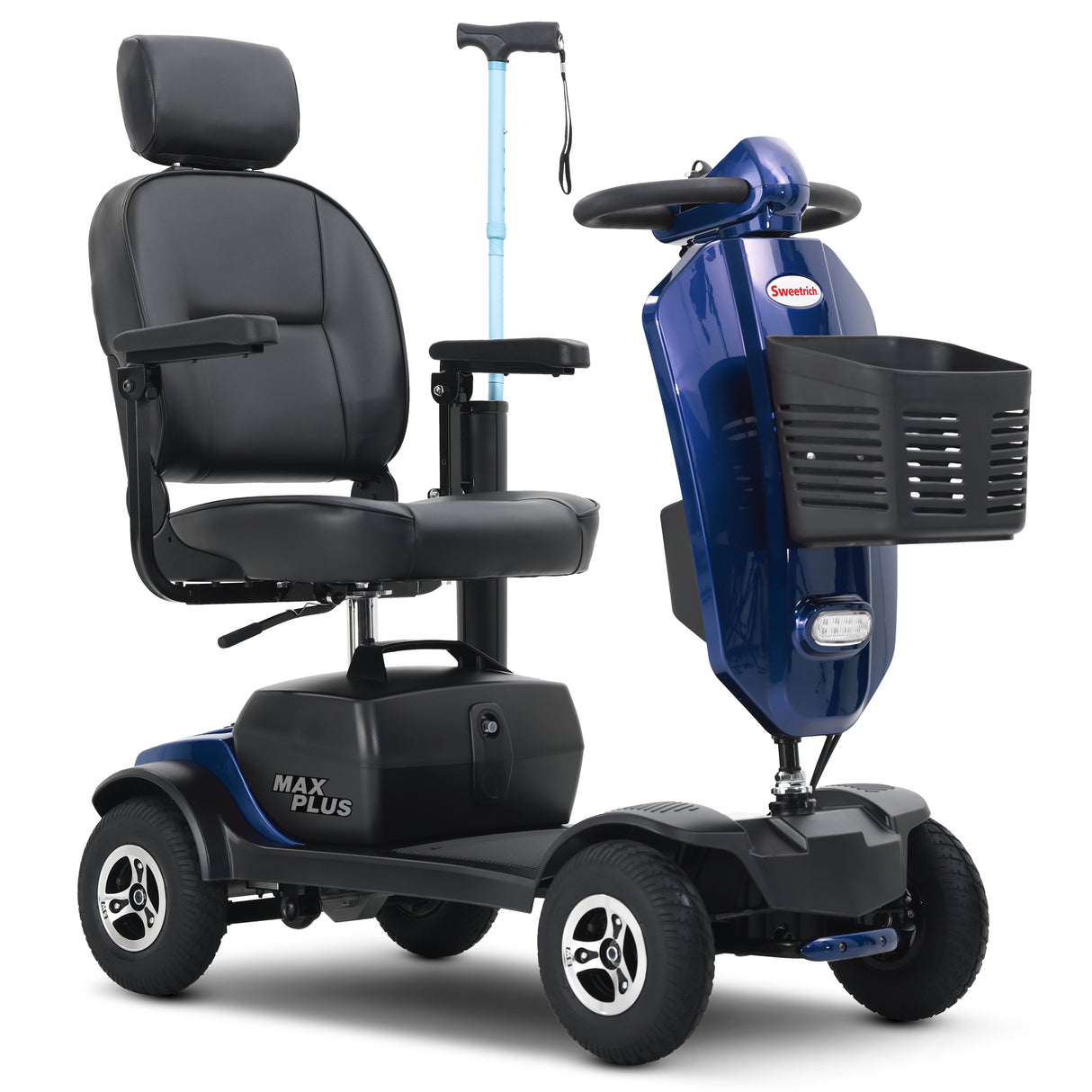 SWEETRICH MAX PLUS 9" 4 Wheel Electric Mobility Scooter  300W Motor 24V 20Ah Battery (German Version)
